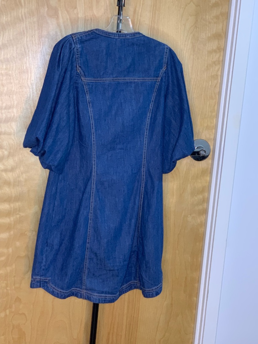 Pilcro soft denim dress with button down front - Picture 5 of 9